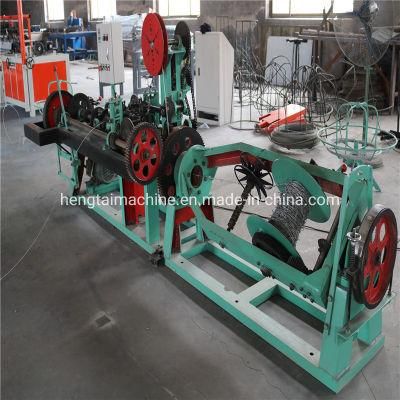 South America Popular Barbed Wire Mesh Machine