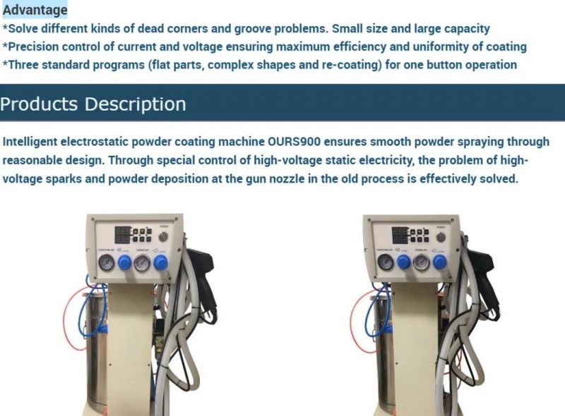 Electrostatic Powder Coating Machine Ours900