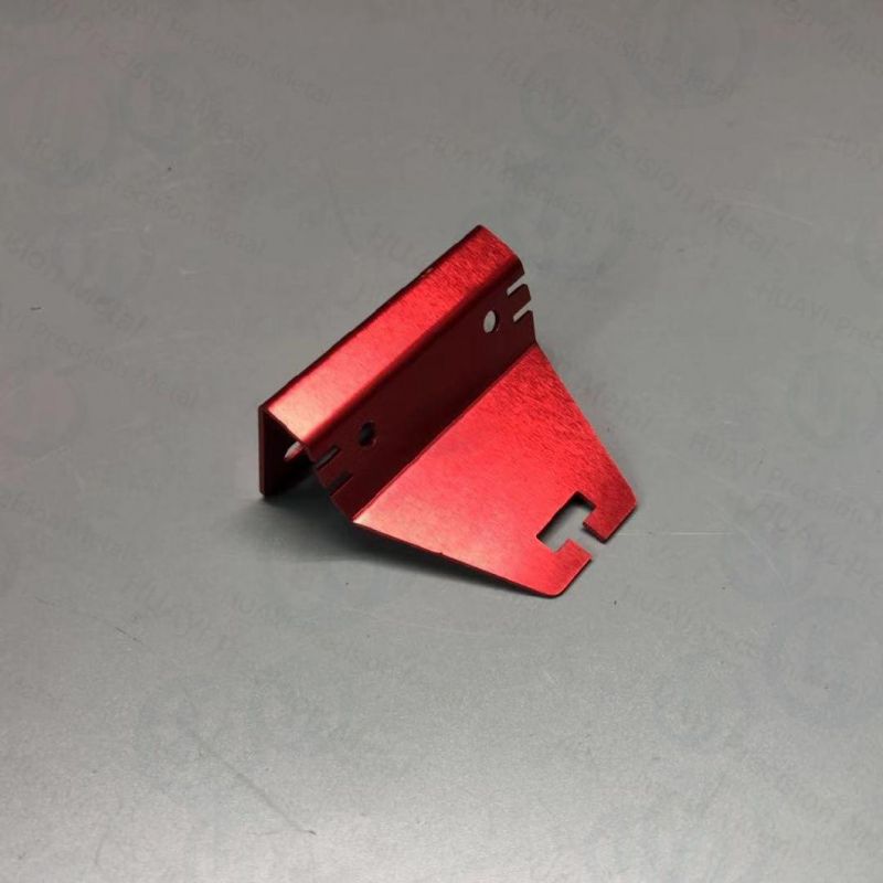 CNC Sheet Metal Stamping Colorful Anodized Aluminum Parts