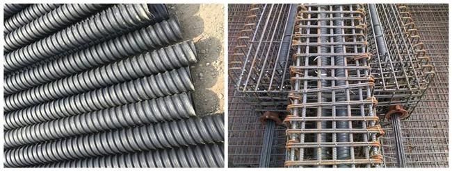 High Quality Spiral Round Flexible Iron Pipe Making Machine for Ventilation Duct