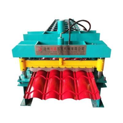 Kenya Popular Glazed Tile Roof Steel Roll Forming Machine /Steel Roof Tile Making Machine