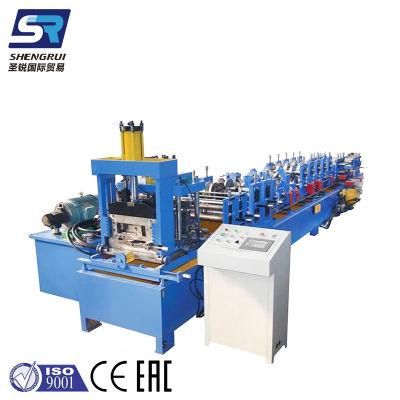 CZ Section Construction Purlin Roll Forming Machine for Steel Construction