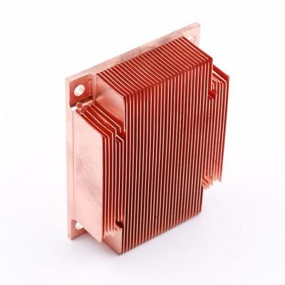 Skived Fin Heat Sink for Svg and Charging Pile and Apf and Welding Equipment and Power and Inverter