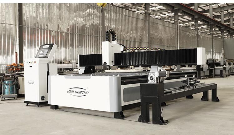 Igoldencnc 1530 CNC Cutter 4 Axis Stainless Steel Aluminum Iron Sheet Metal Plate and Tubes Plasma Cutting Machine