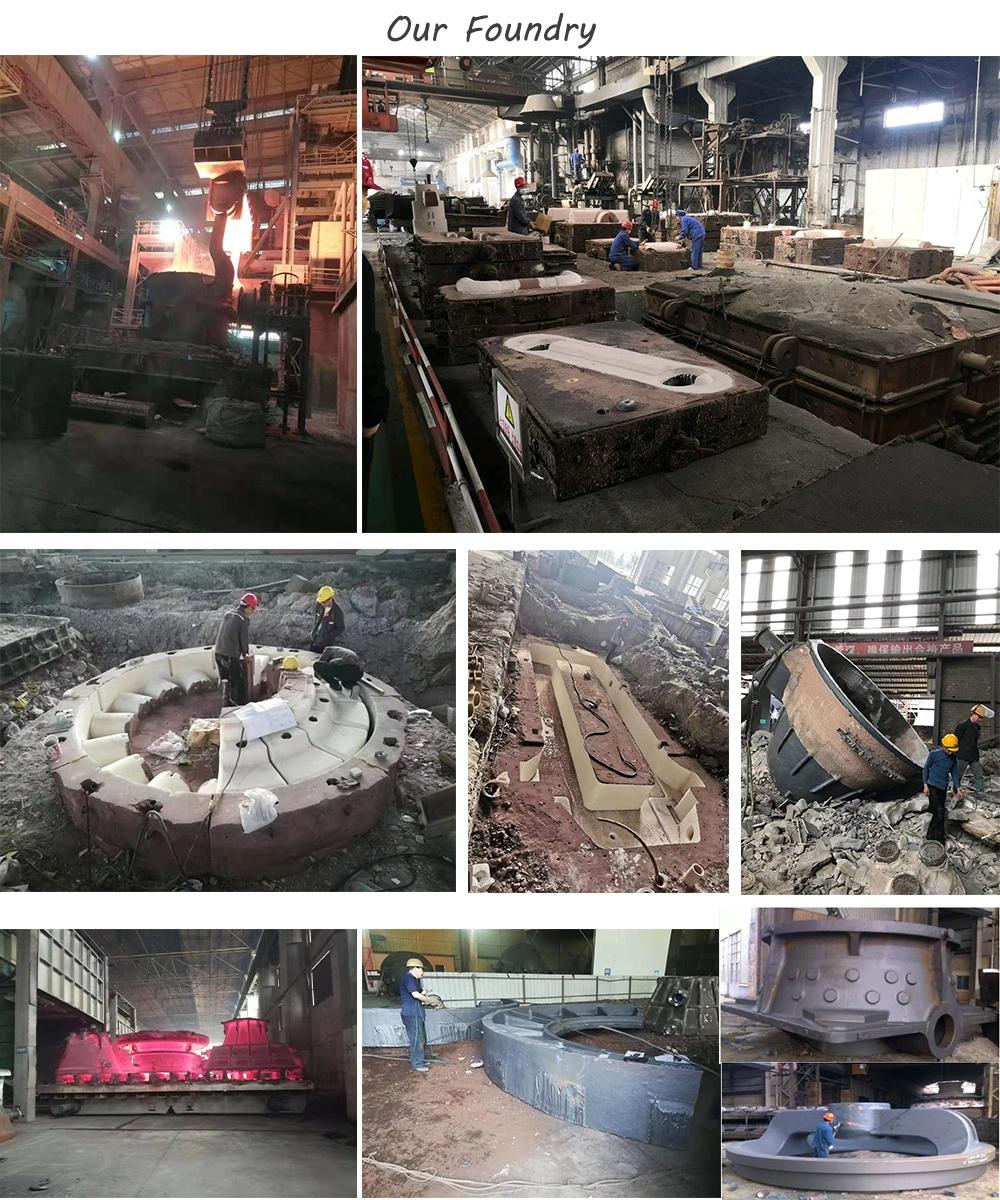 OEM High Manganese Steel/High Chrome/High Zinc Alloy Steel Machinery Parts with ISO9001: 2015