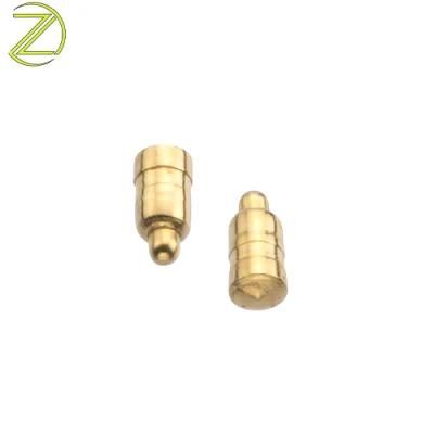 Lathe CNC High Precision Electrical Socket Screw Pogo Connector Brass Terminal Copper Contact Pin