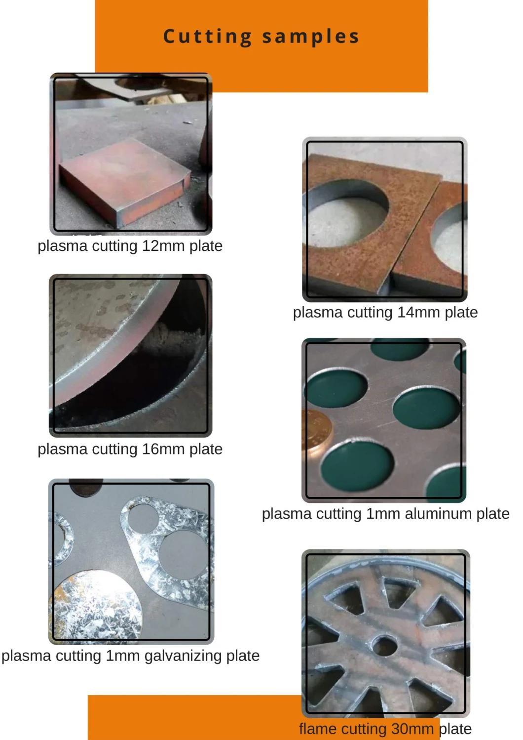 Portable CNC Copper Aluminum Stainless Steel Plate Plasma Cutting Machine