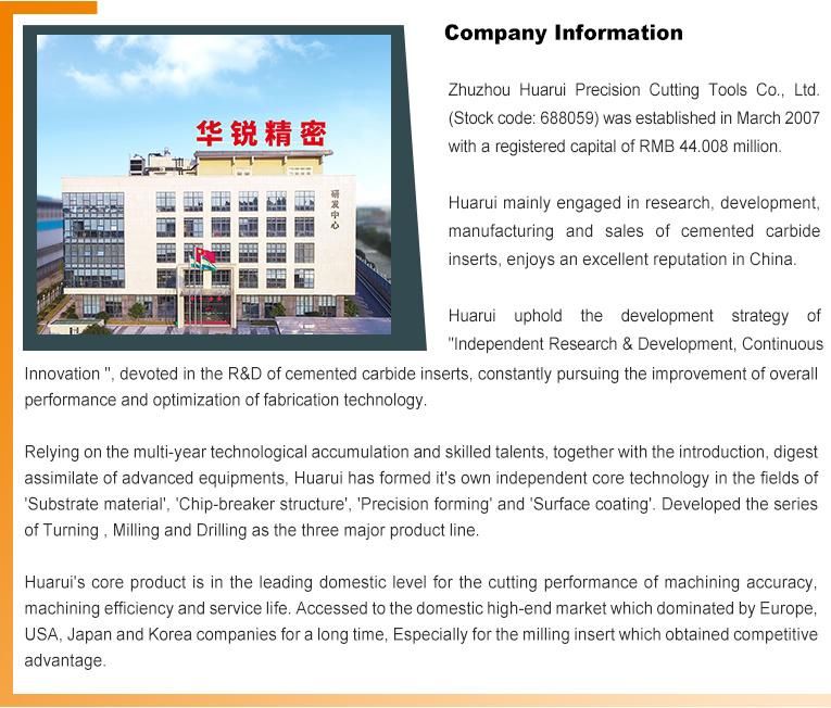 Cutting Tool Inserts Manufacturing CNC Carbide Inserts Turning Inserts Material