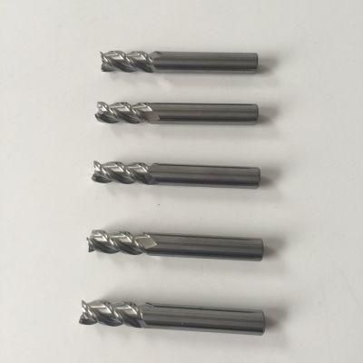 Factory HRC55 3 Flutes Square for Aluminum Carbide Tool