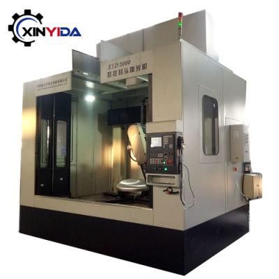 Diameter of 3m Dish End Inside and Outside Surface Grinding Machine with Full Protected and Dusty Collection System