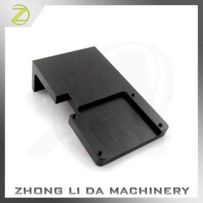 Milling Aluminum Hard Anodized Support Bracket