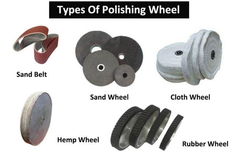 High Efficiency Sand Belt Electronic Power Grinding Polishing Machine