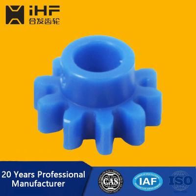 Ihf Manufacture Small Nylon Plastic Transmission Parts Planetary Spur Gear for CNC Machinery Parts