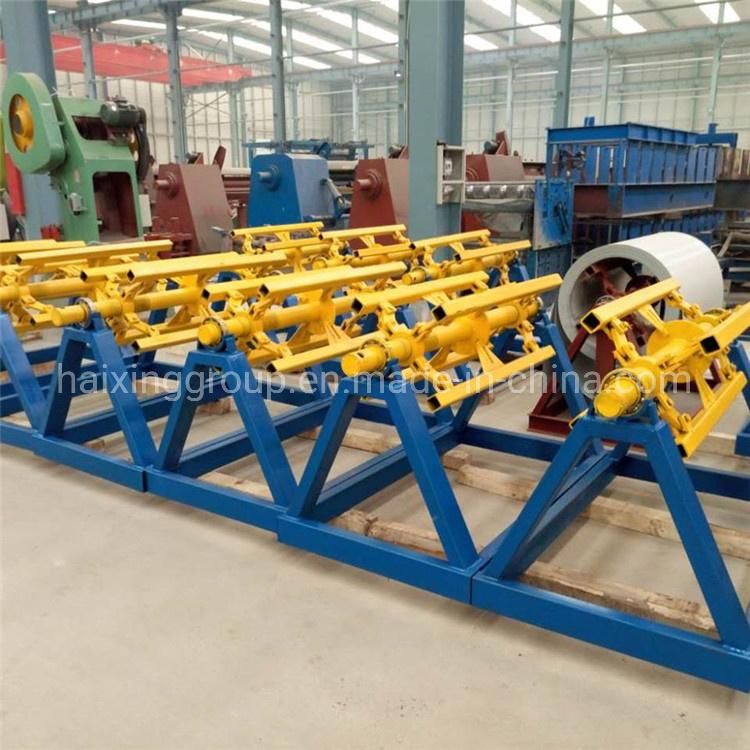 China Manual Steel Coil Decoiler