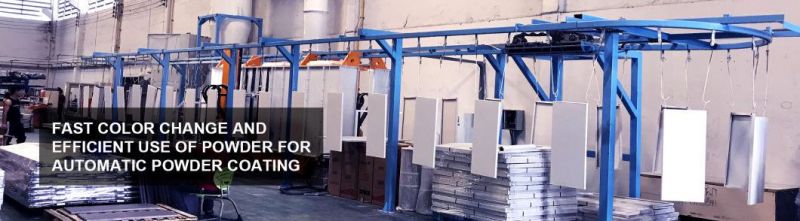 Industrial Metal Automatic Electrostatic Powder Coating / Painting / Spraying Equipment for Quick Color Change