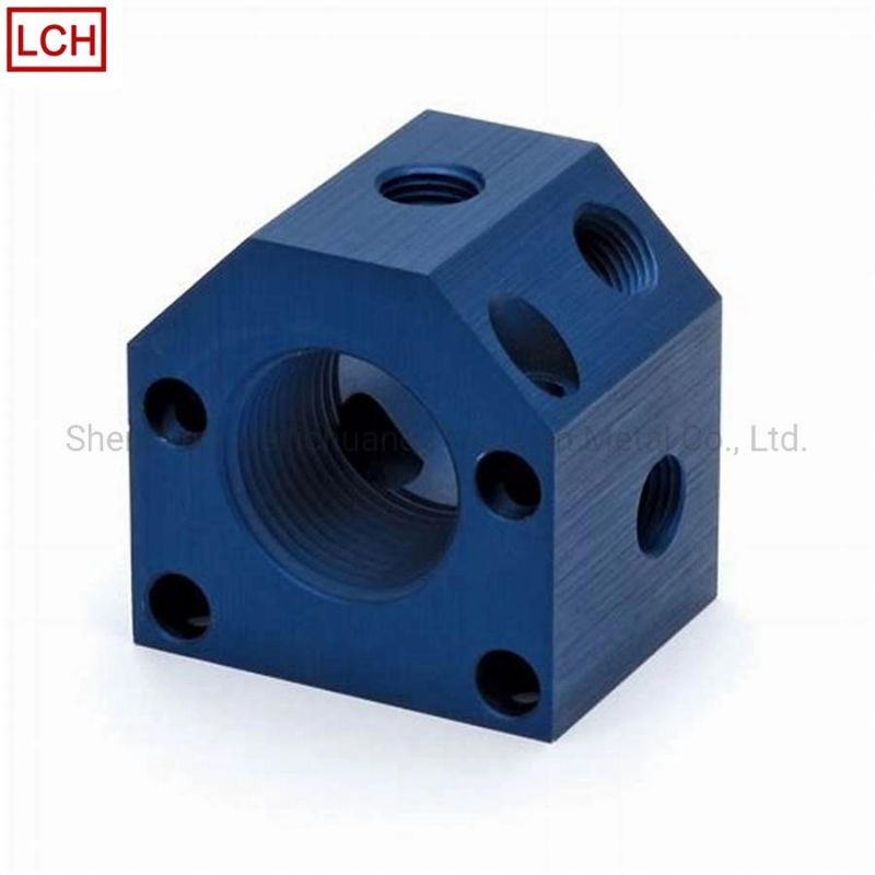 Custom Aluminum Sleeve Parts CNC Milling Machining Color Anodized