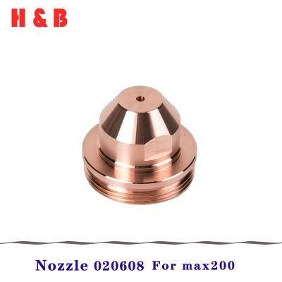 Nozzle 020608 for Max 200 Plasma Cutting Torch Consumables 200A Max020608