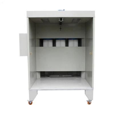 Small Powder Coating Manual Spray Cabin Booth