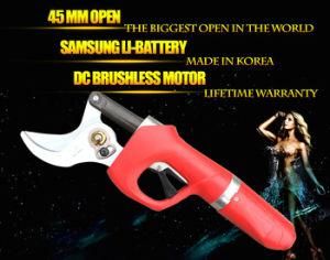 2016 Newest Electric Pruning Shear with 45mm Bigest Diameter