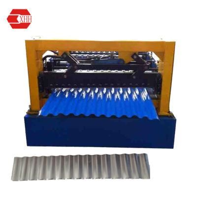 Hydraulic Press Steel Corrugate Cold Roll Roofing Forming Making Machine