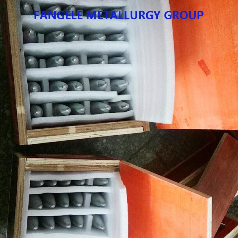 Cross Roll Piercing Mill Plug with Molybdenum Base