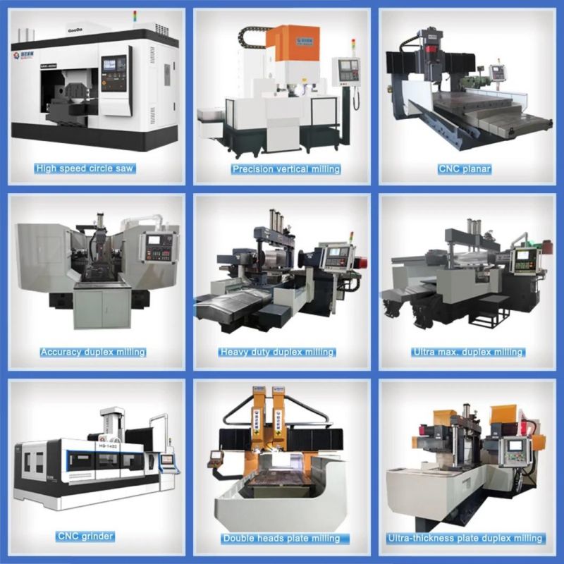 Gooda CNC Machine Tools Automactic Duburring Machine Chamfering Machinery Metal Processing Cutting Edges Easyly and High Speed Djx3-1000X300