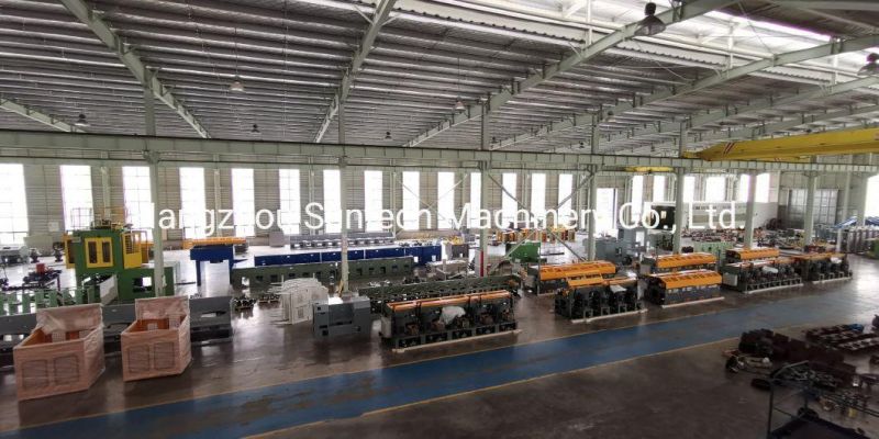 High Quality Dry Type Continuous Steel Wire Drawing Machine with Tuning Rollers