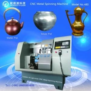 Mini Automatic CNC Metal Spinning Machine for Commercial Equipment (Light-duty 480C-38)