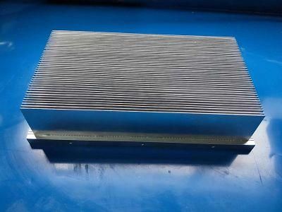 High Power Dense Fin Aluminum Heat Sink for Radio Communications and Apf and Electronics and Inverter and Welding Equipment and Svg and Power