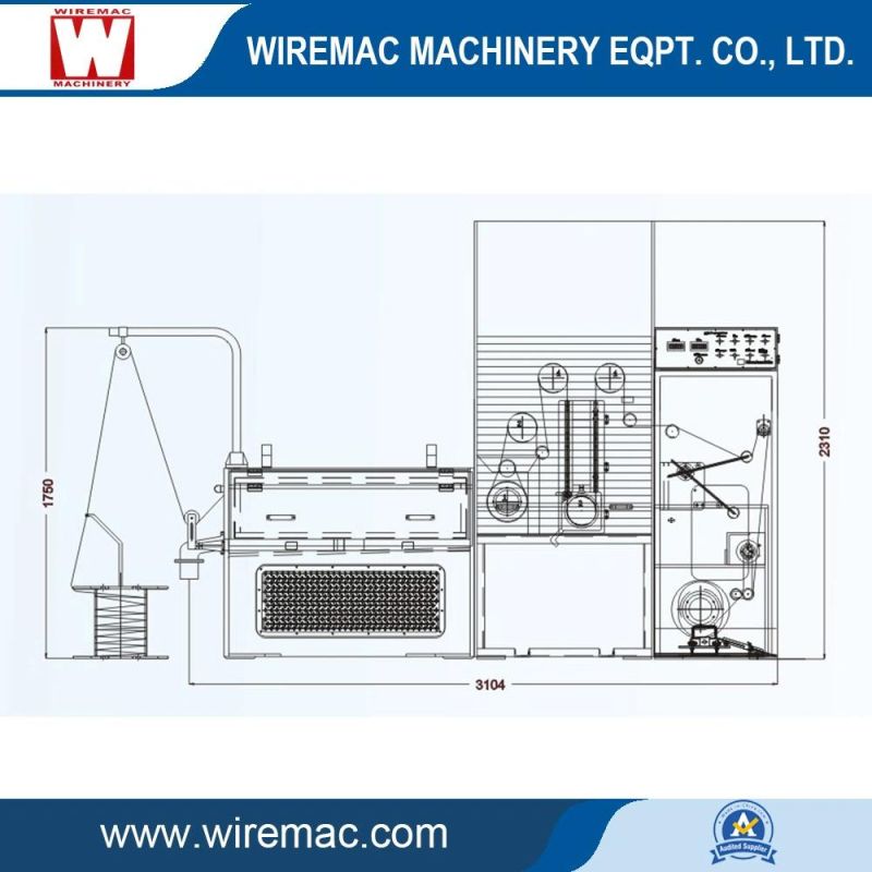 Super Fine Ceramic Plasma Wire Drawing Machine with Online Continuous Annealer