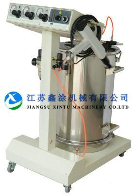 Professional 55L Stainless Steel Manual Powder Coating Machine for Aluminium Profile