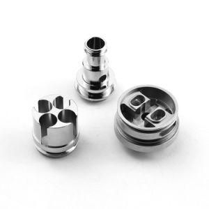 Custom Half Thread Screw Fastener Stainless Steel Turned Machined Part