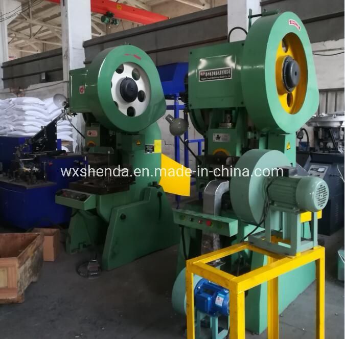 China Fully Automatic Umbrella Roofing Nail Cap Making Machines