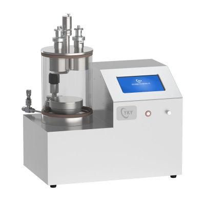 Ce Certified Compact Three Rotary Target Plasma Sputtering Evaporator Coater with a Touch Screen Digital Controller