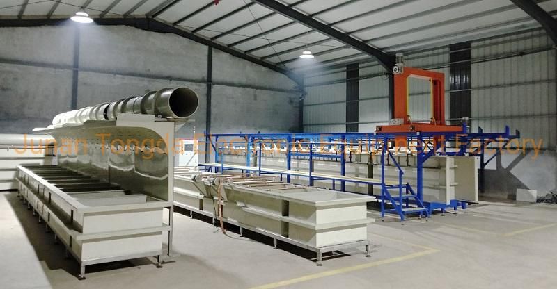 China Automatic Gantry Anodizing Line for Aluminum Anodizing Plant