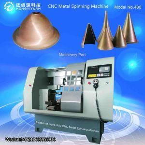 Mini Automatic CNC Metal Spinning Machine for Recreational Vehicles (Light-duty 480C-45)