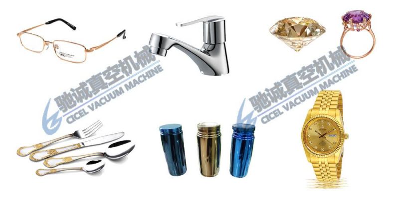 Sanitary Ware, Tableware, Car Wheel, Hard Ware, Cutlery Magnetron Sputtering Vacuum Coating Machine