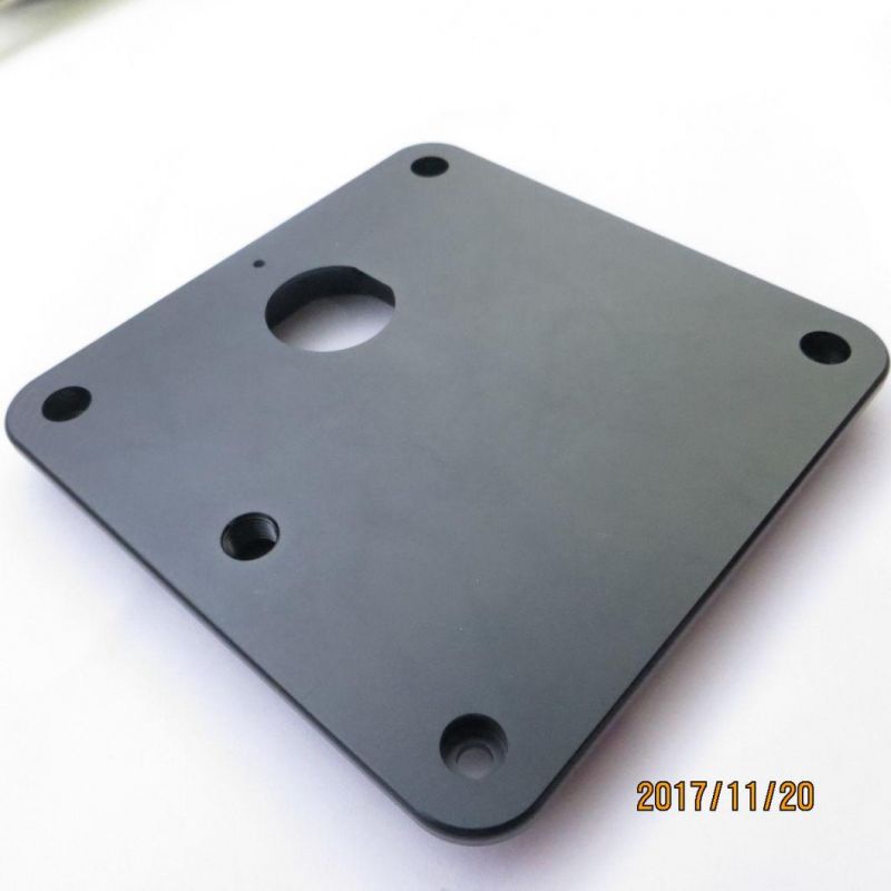 Custom CNC Milling 316 Stainless Steel Front Skid Plate for Medical Parts