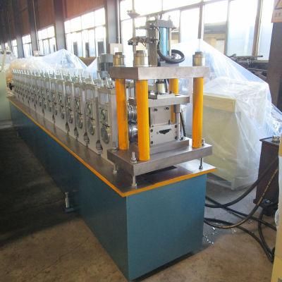 55mm Shaft Diameter Automatic Galvanized Roller Shutter Door Forming Machine