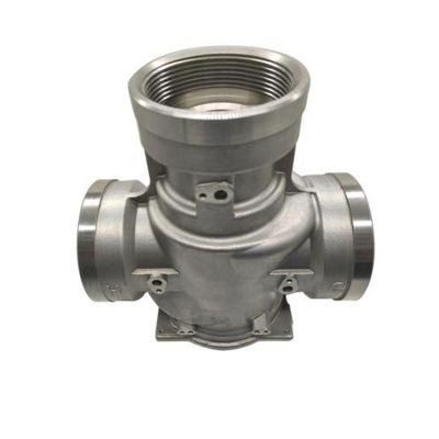Sanitary Stainless Steel Food Grade 3 Three Way Ball Valve