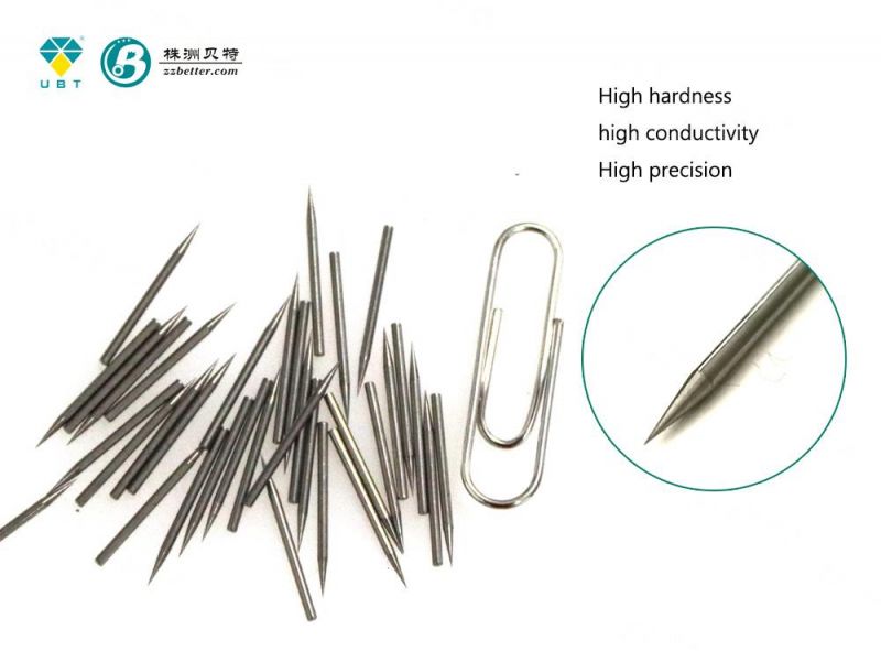 Grinded Pure Tungsten Electrode Tungsten Needles Pins for Instrument Probes