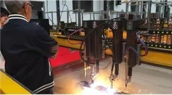 CNC Gantry Flame Cutting Machine CNC Cutting Machine, High Definition CNC CNC Flame/Plasma Cutting Machine (ZLQ-4)