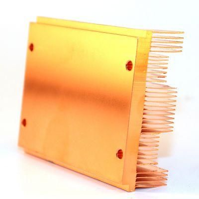 Skived Fin Heat Sink for Svg and Apf and Welding Equipment and Power and Charging Pile and Inverter
