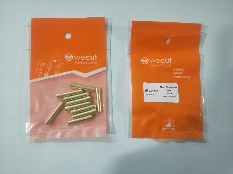 Welding Parts Short Wedge Collet 2.4 (WECUT Brand) for TIG Welding Torch