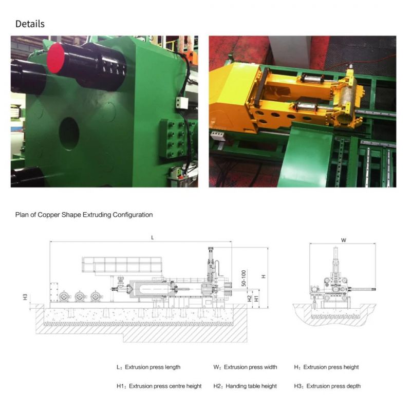 Xj-800 Copper Extrusion Press