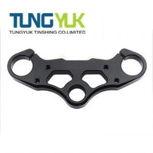 CNC Machined Triple Bracket Black Oxide