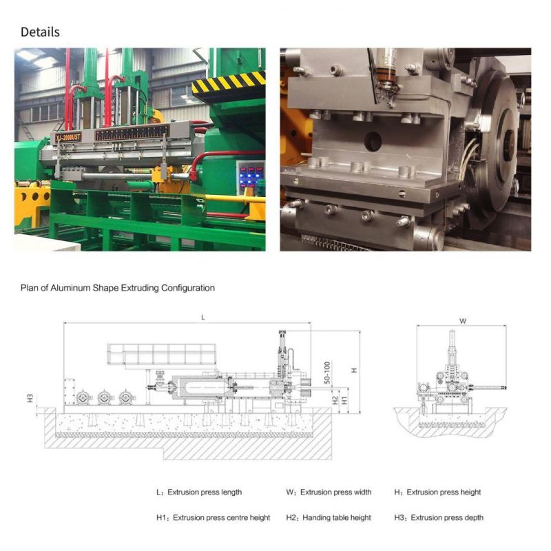 Xj-2000 Aluminum Extrusion Press