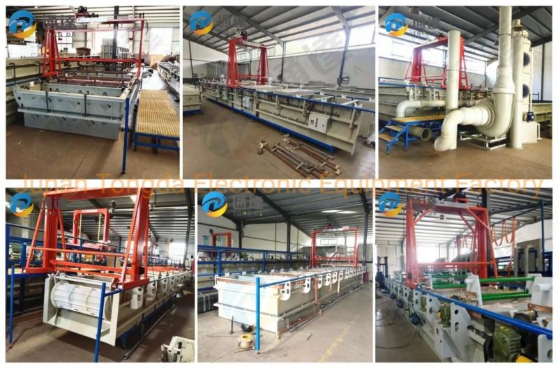 Junan Tongda Metal Electroplating Zinc Chrome Nickel Plating Machine