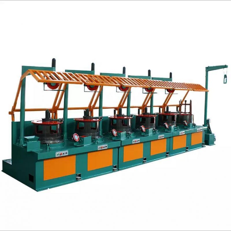 High Speed Straight Stainless Steel Wire Drawing Machine 6.5mm - 5.5mm