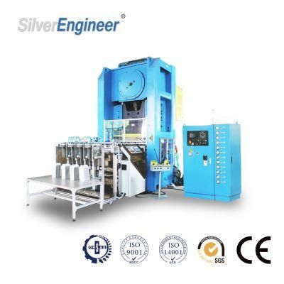 800kn Automatic CNC Foil Stamping Aluminum Foil Container Making Machine From China